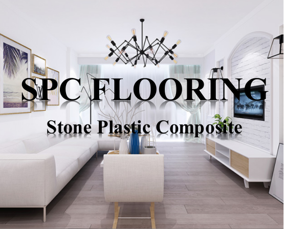 Waterproof Stone Wood Laminated Floor Easy Installation for Kinder Garden/Office