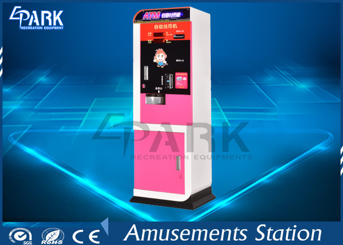 Coin Token Changer Amusement Game Machines Automatic With ICT Bill Acceptor