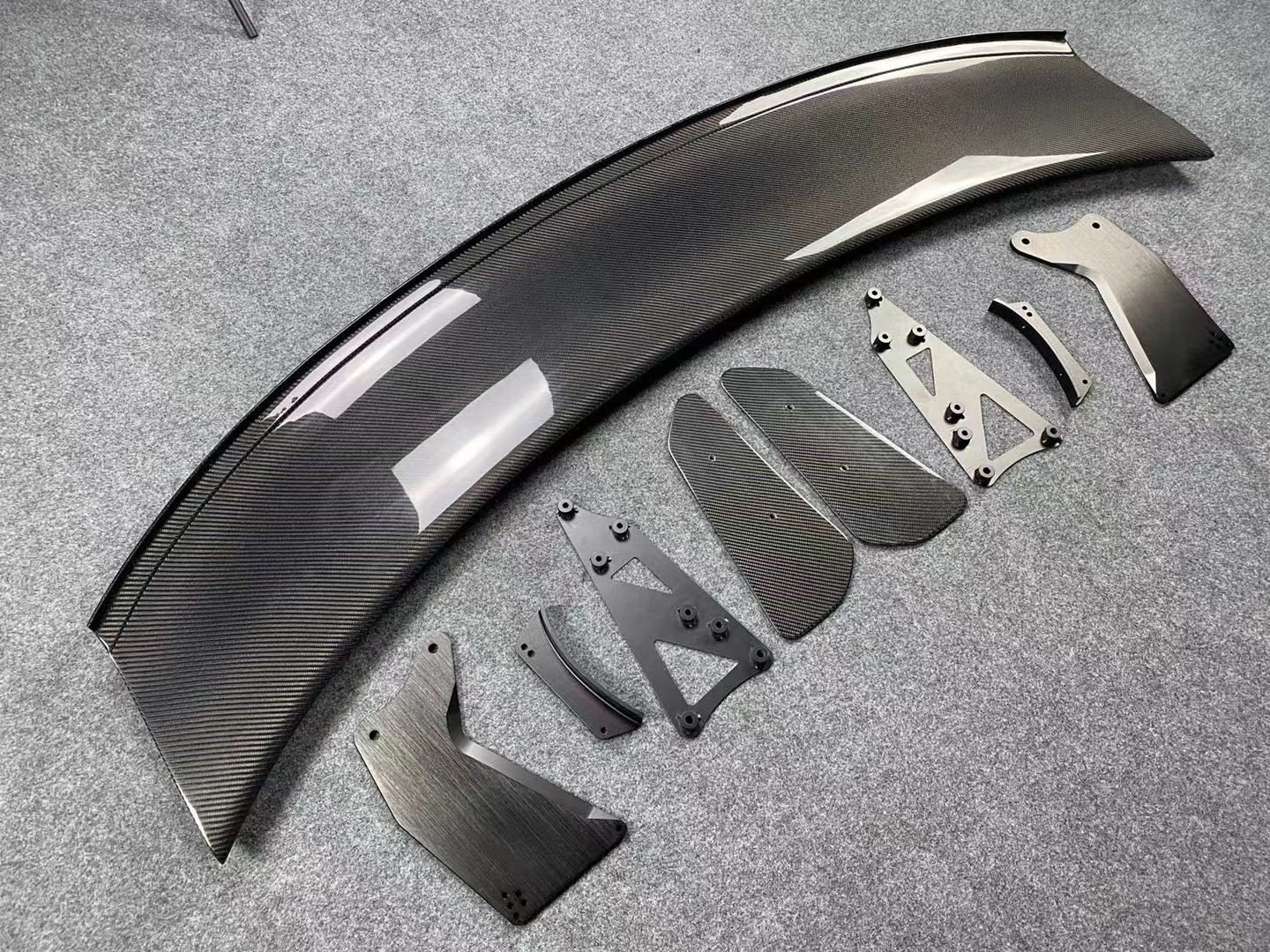For McLaren 540C 570S Body Kit 540C 570S Upgraded GT4 Style Front Bumper Spoiler Side Skirt 540C 570S Body Kit