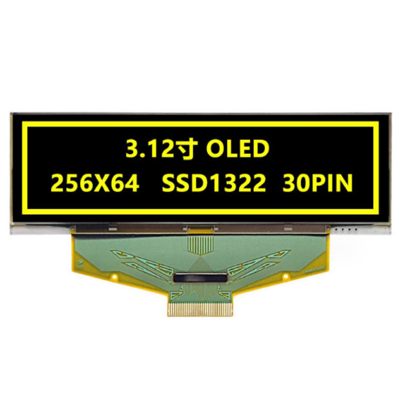Indoor OLed Display Module, 3.12" 256*64 Dots Oled Display Module, OLed Display Module Controller