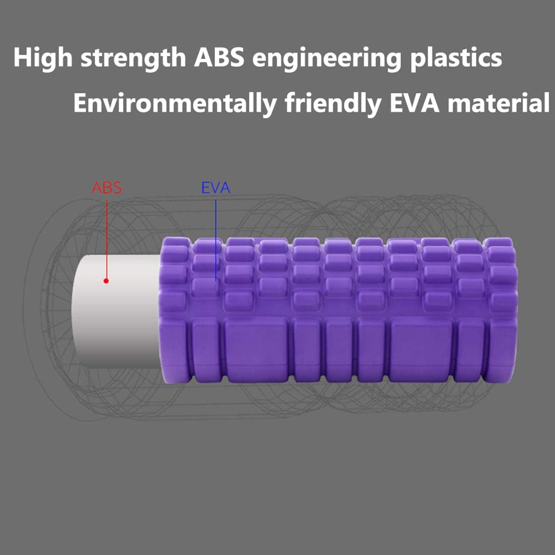 30*10cm SGS Yoga Foam Rollers Deep Tissue Back Roller Relieve Sciatica