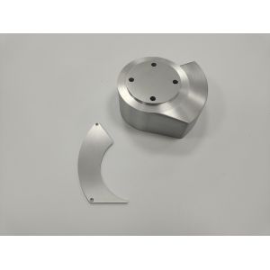 Precision Special-Shaped Cavity Mounting Base in 6061-T6 Aluminum Alloy for Industrial Automation Sensor Modules with High-Precision CNC Milling