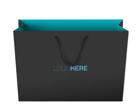 Luxury Shopping Paper Bags with Your Own Logo Printing Paper Bags