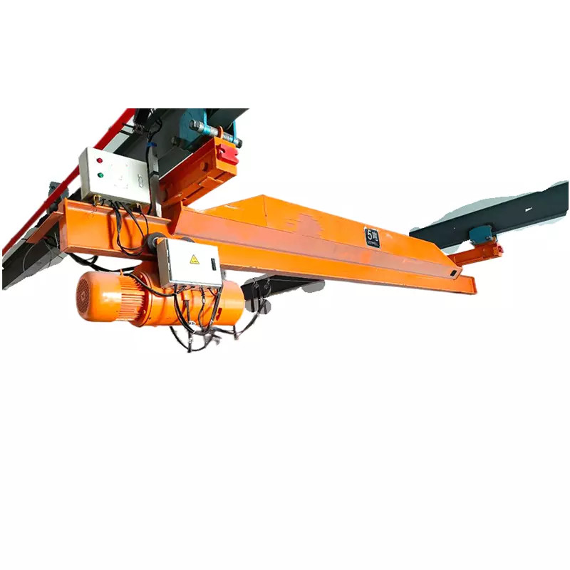 0.5T ~ 10T Industrial LX Type Single Beam Eot Crane For Workshop