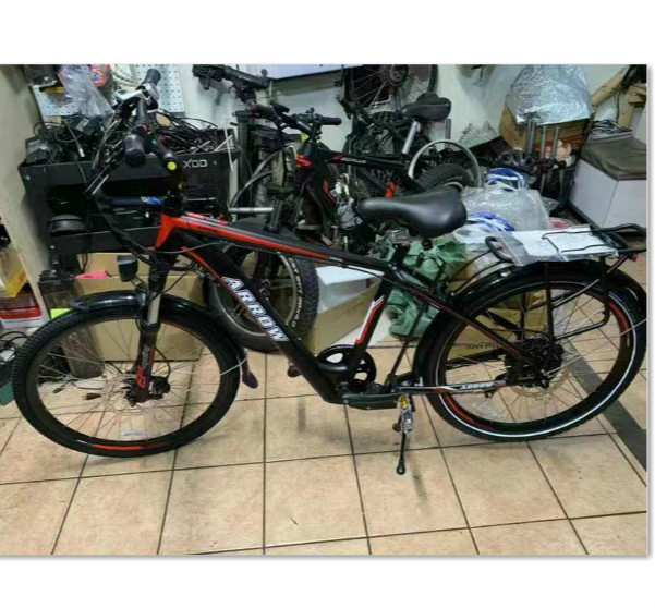 Adult 48v Lithium Electric Bike Mountain Folding 26 Inch 48v All Terrain Arrow Bike