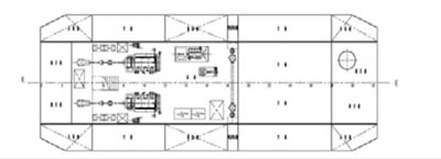 Small Service Boat for Anchor and Pipeline Handling of Dredgers  Leader Dredger