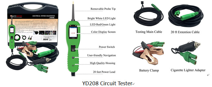 Car Probe Electrical Ps100 YD208 Automotive Diagnostic Tools