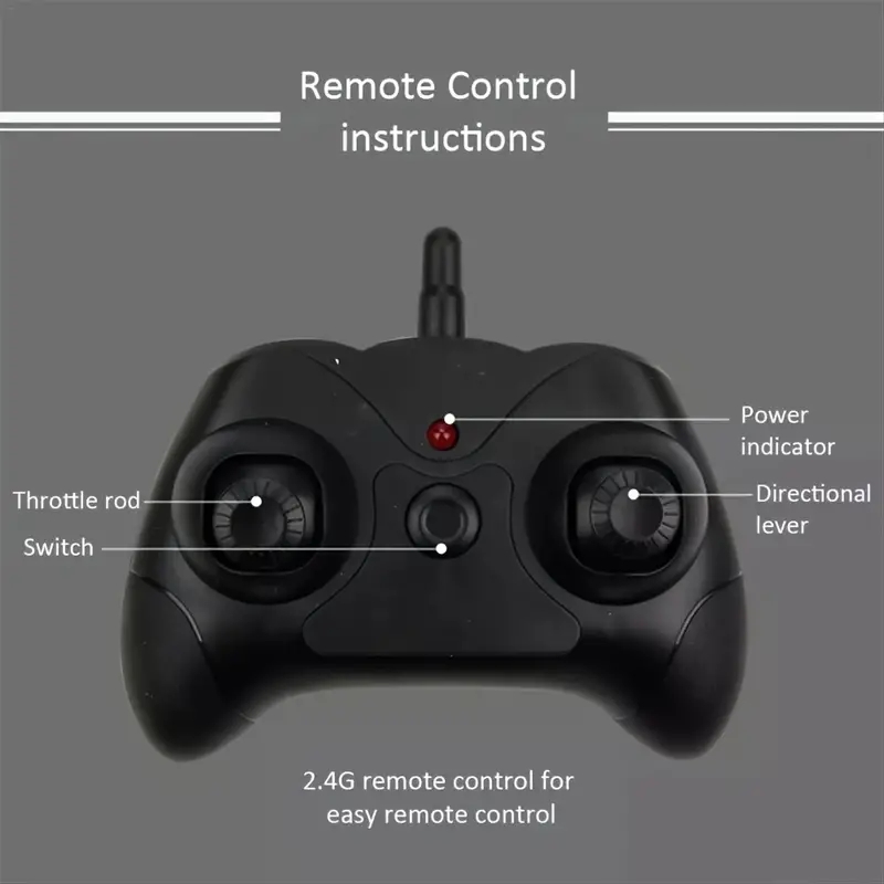 Beginner Level Boy Toys 2.4g 2ch Rtf Remote Control Fixed Wing 385mm Wingspan Epp Foam Glider Gyro Plane Airplane Rc Toy