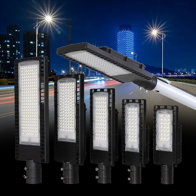 50w-250w Energy Efficiency Led Street Light Waterproof Outdoor 3000K To 6500K