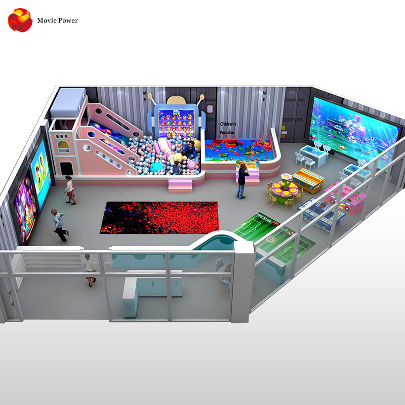 Kids Games 3d Magic Interactive Floor Projection System