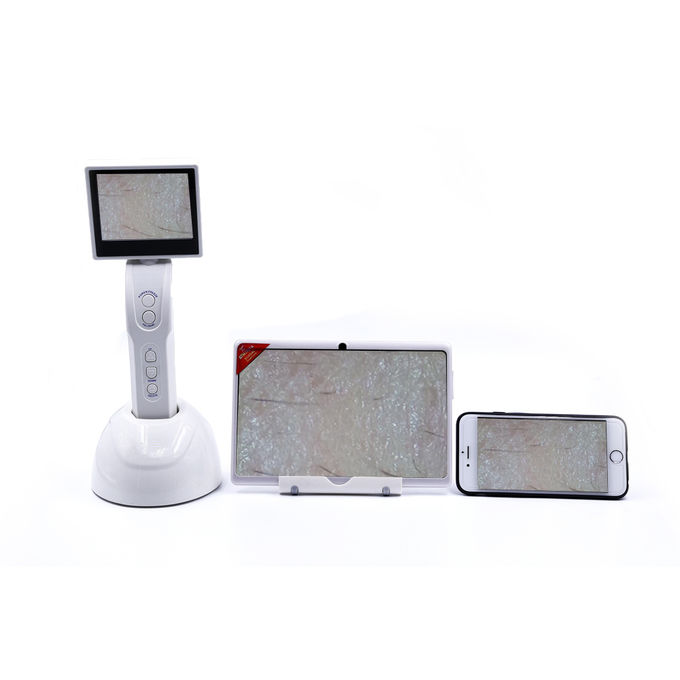 Handheld Wireless Wifi Skin Analyzer Scalp And Hair Tester With 3.5 Inch Screen