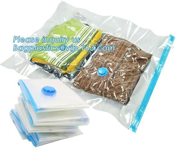 vacuum storage bag set, plastic nylon pe vac bag for travel, K clothes storage bags vacuum, bagplastics, bagease