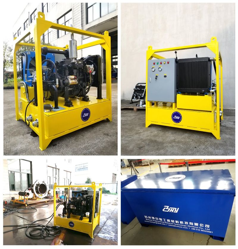 Mobile Efficient Diesel Hydraulic Power Station / Power Unit - HS36