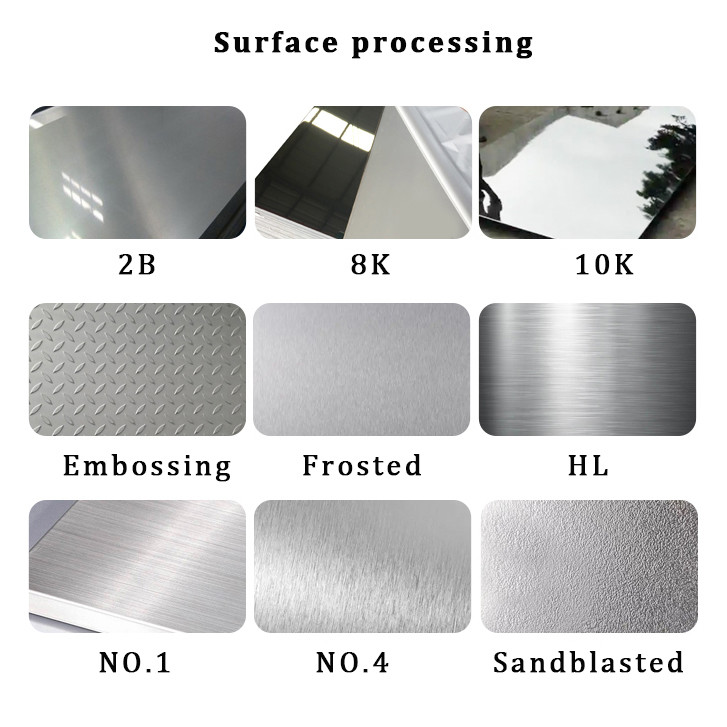 316 Green Mirror Decorative Stainless Steel Sheet 8K Polishing 0.3mm Thickness