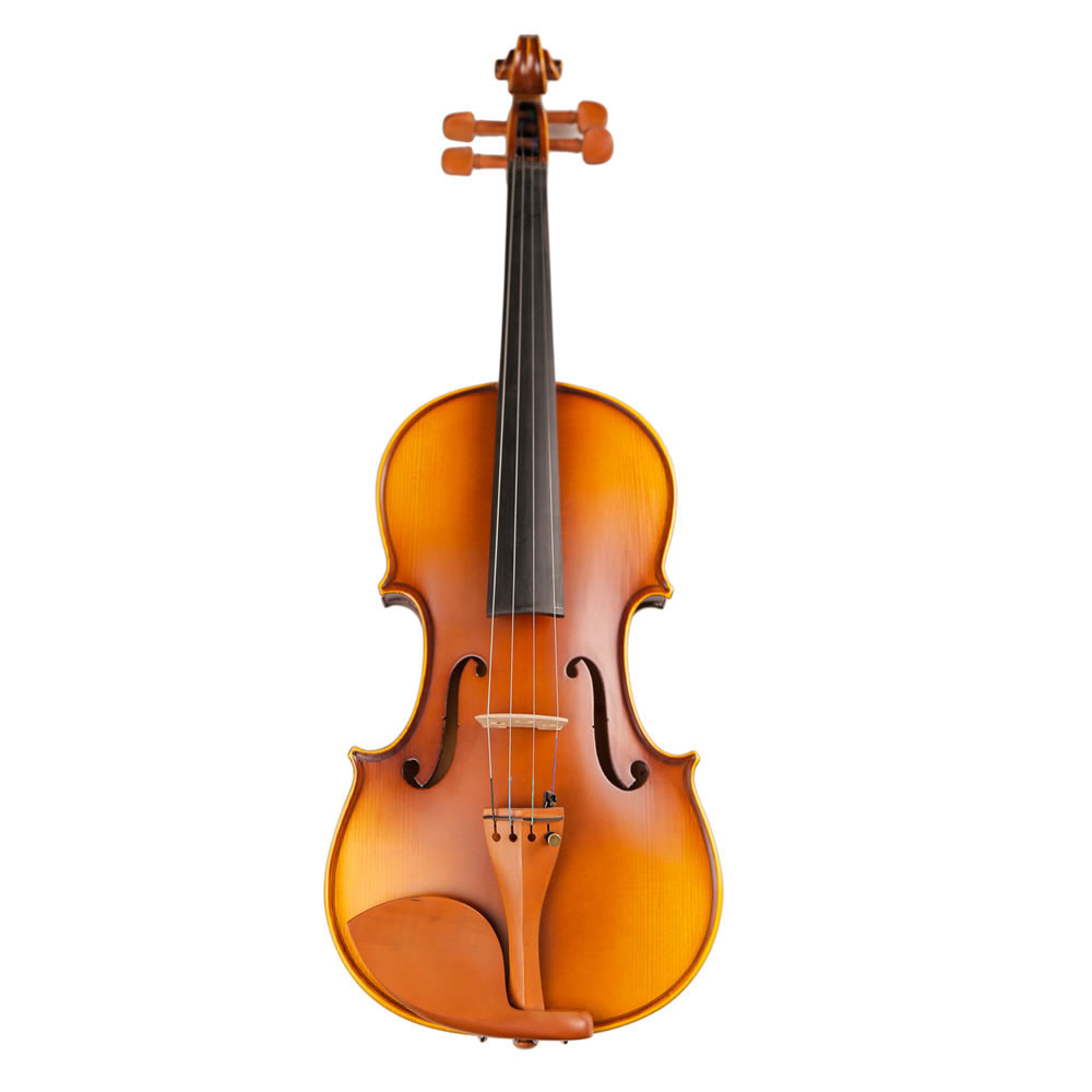 Professional golden yellow natural flame maple handmade violin VA-303 caterina middle grade Handmade violin