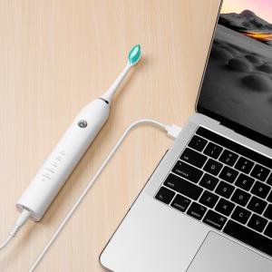 China Cordless USB Electric Toothbrush , Lightweight Sonic Rechargeable Toothbrush on sale