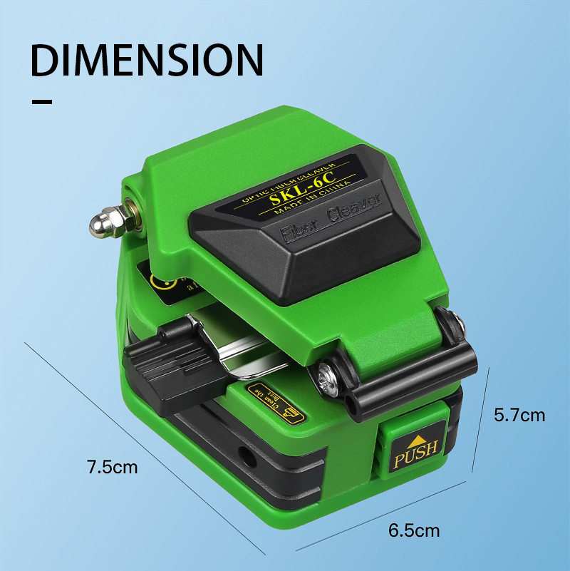 Telecommunications and Optical Cable Fiber Tool Kits High Precision Fiber Cutting Cleaver