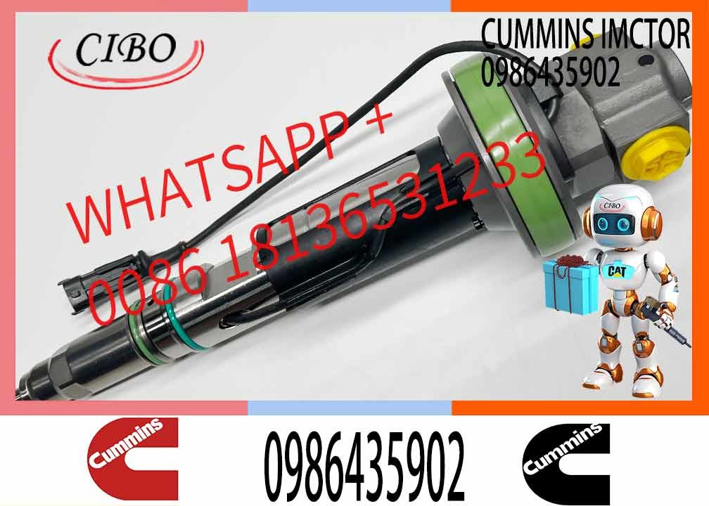 Quality goods auto parts Cumminns QSK19 QSK38 QSK50 QSK60 Engine diesel fuel injector 0986435902 2881088