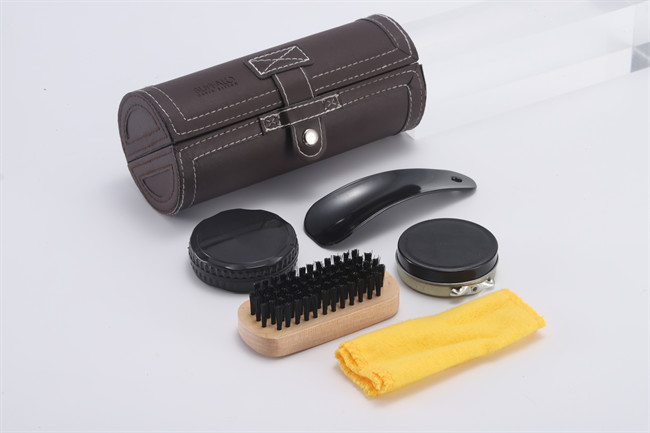 Travel Shoe Polish Kit Set Cleaning Box Men Shoe Polish Suit Boot Shine Kit