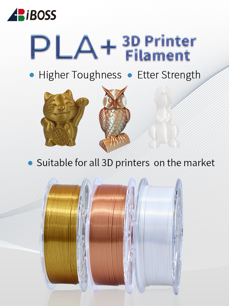 3D Printer Filament Net Weight 1kg 1.75mm Silk White PLA