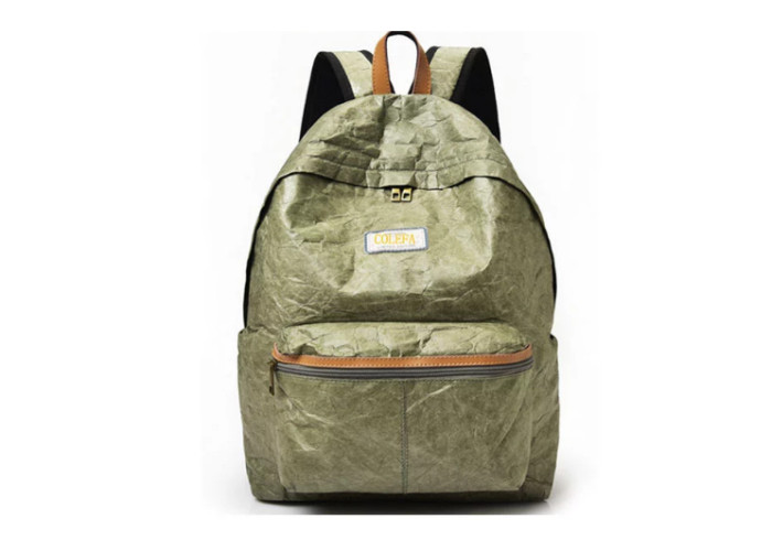 Hiking Waterproof Foldable Backpack Reusable Washable Tyvek Paper Bag