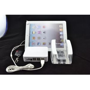 COMER Universal anti theft secure tablet cradle with alarm system
