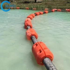 Buy cheap Dock HDPE Pipe Floater Floating Pipeline HICL Dredger Shipyard Float For Dredging Pipe Rubber Hose product