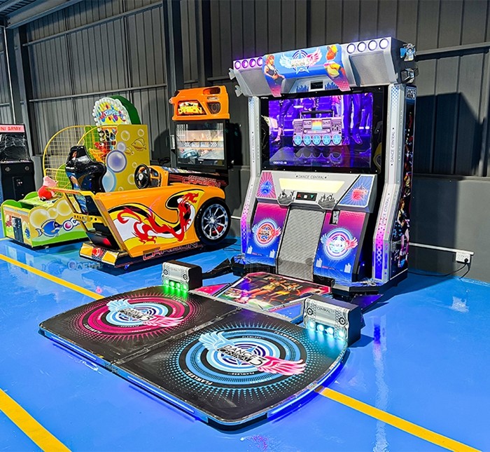 55" 3 Generation Disco Dance Machine For Shopping Mall Entertainment