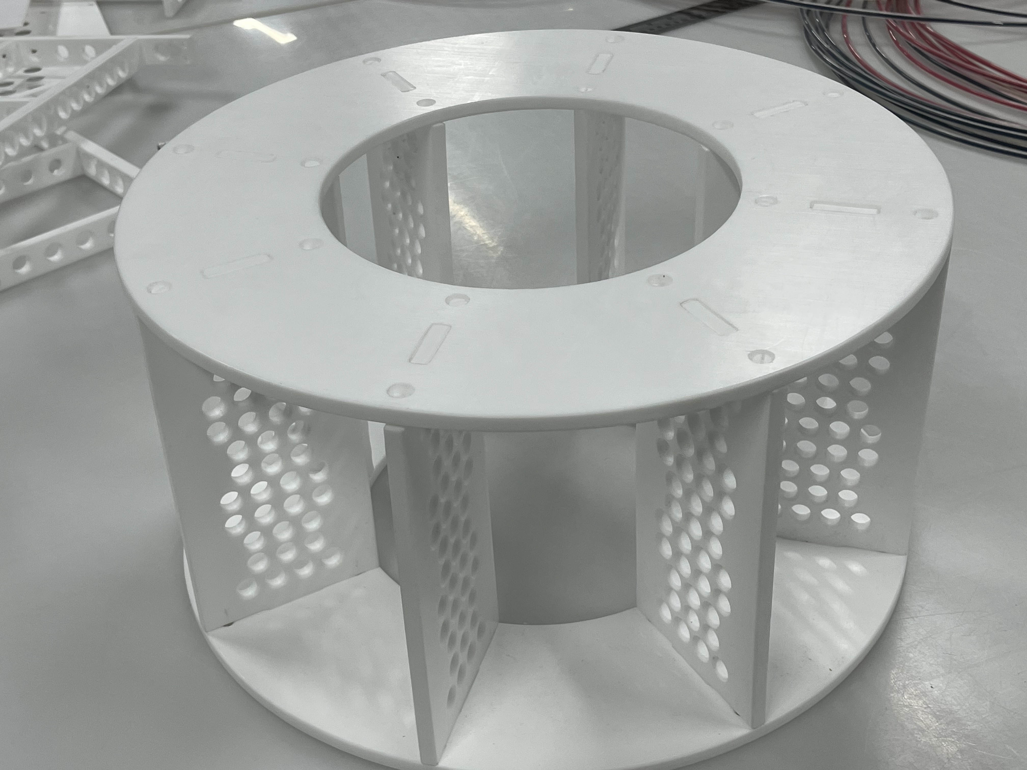 High Temperature Resistance To Chemicals And Solvents PTFE Machining Parts