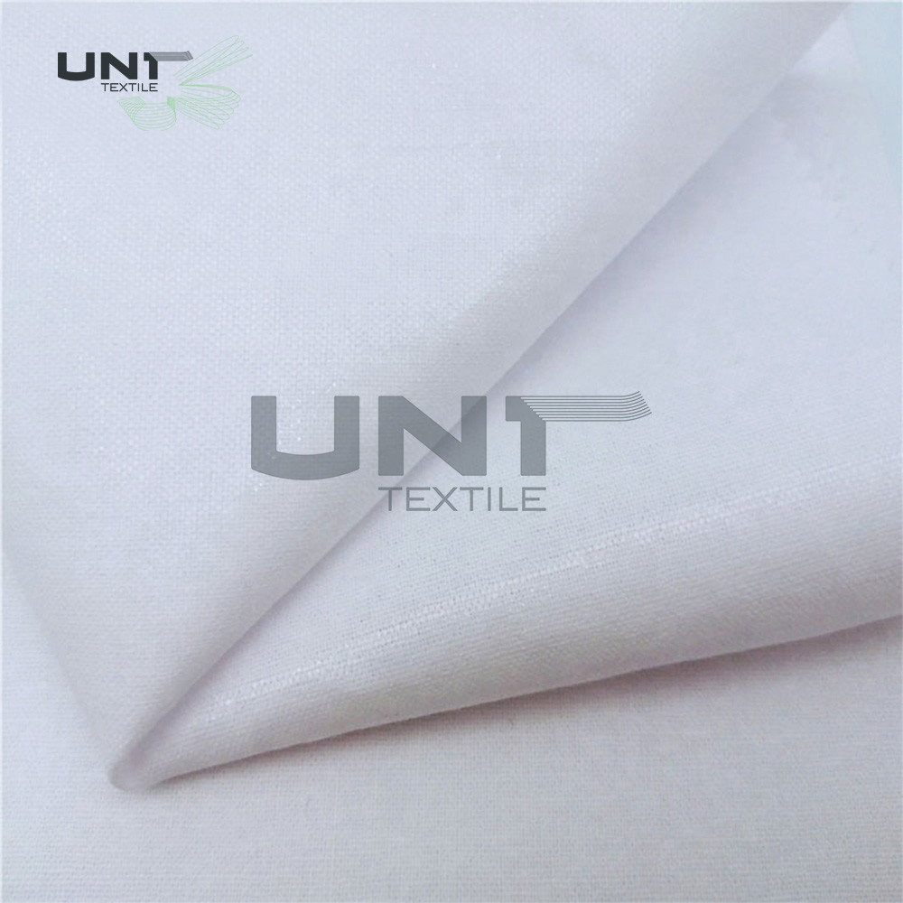 150cm 100% Cotton Woven fusible interfacing fabric Adhesive