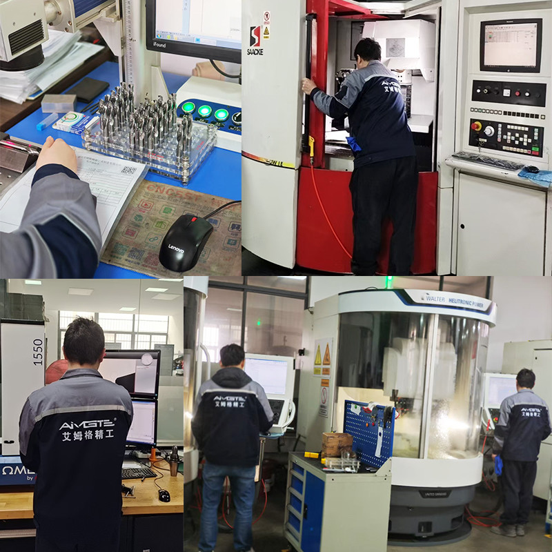 Customized CNC Carbide Drill Bits HRC 65 Drill Bits For Metal Work