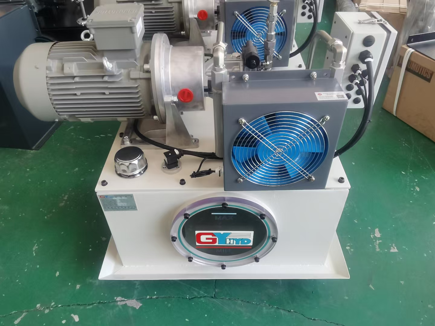 200mm Overall Length Custom Hydraulic Cylinder Power Pack With Telescopic Steel