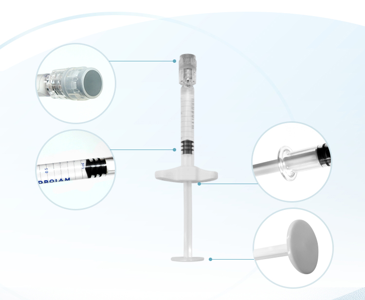Breast Enlargement Cross Linked Ha Filler , Hyaluronic Acid Gel Filler