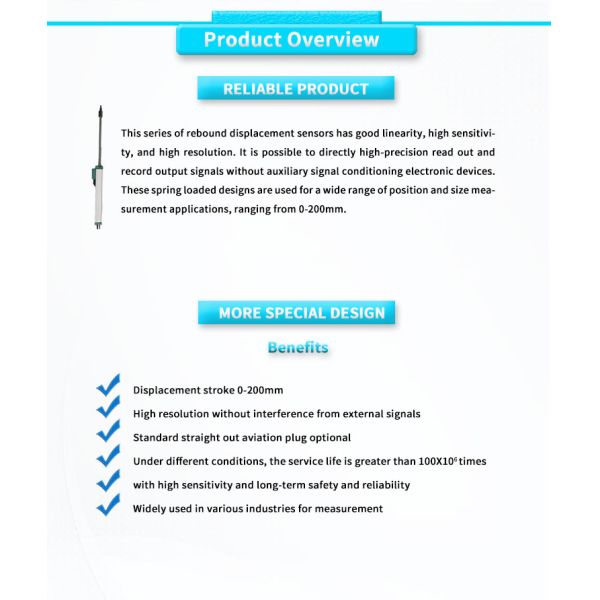 UBRE-1Y Resistance Type Deformation Measurement Sensor For Aviation And Automobile