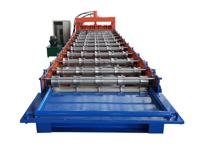 Supermatic Glazed Tile Roll Forming Machine Main Motor Power 3-6KW With Cycloidal Reducer