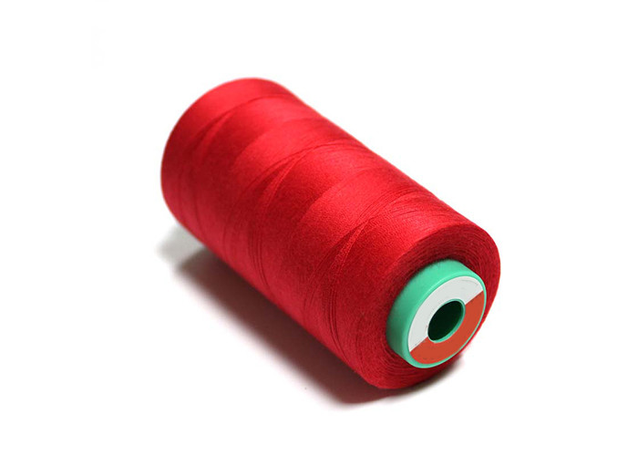5000 Yards Red Upholstery Sewing Thread 42/2 Excellent Tenacity