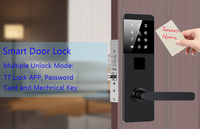 4 Unlocking Ways Password App Keyless Digital Door Lock for Apartment Home Office