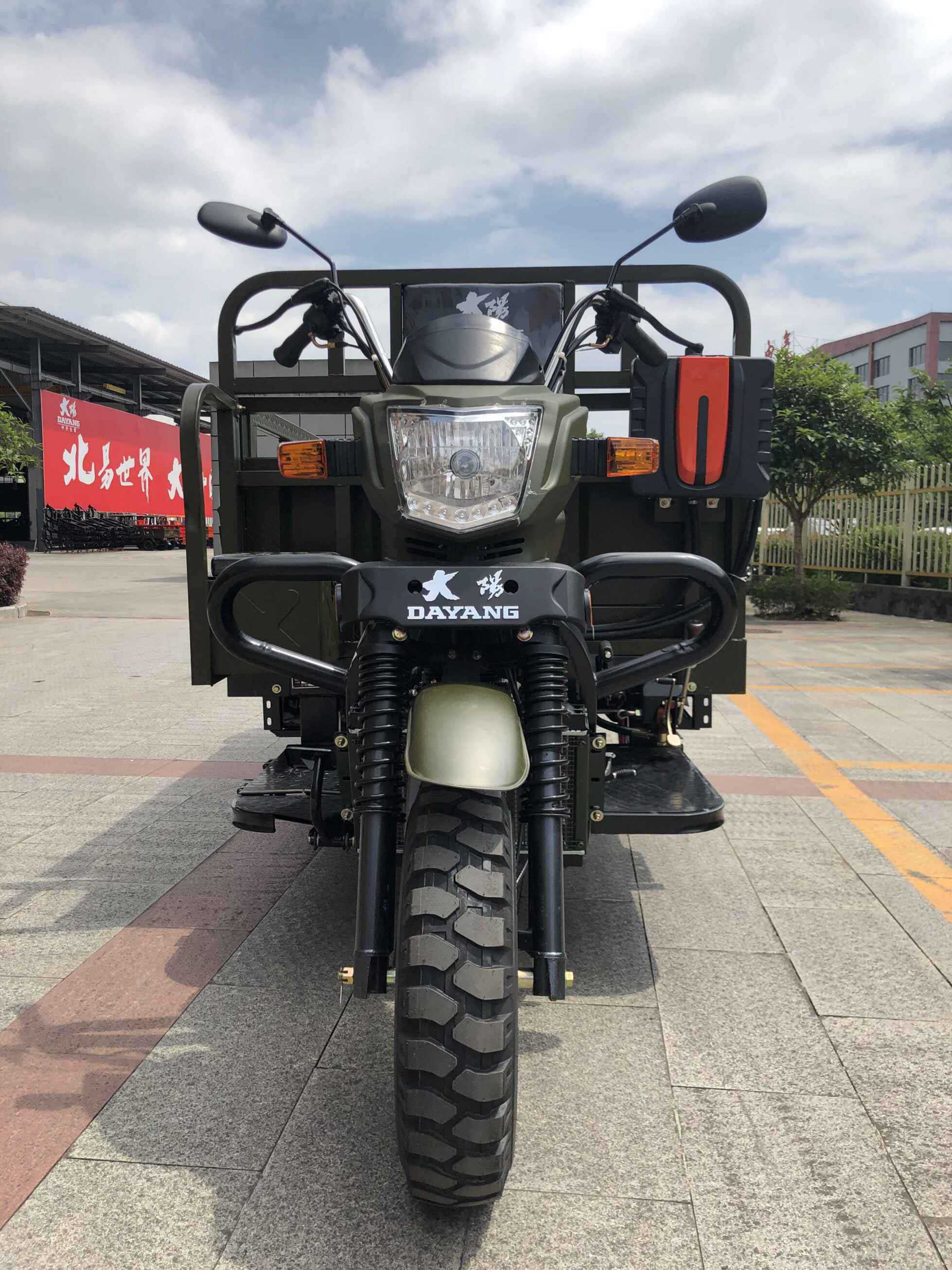 Affordable 250cc Motor Tricycle for Family in Egypt Agriculture Market Open Body Type