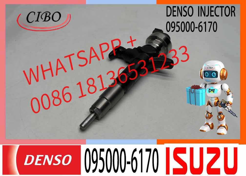 4JK1 Diesel Common Rail Fuel Injector 095000-6990 095000-6980 095000-6170 For Isuzu Injector 8-98011605-0 8-98011604-5