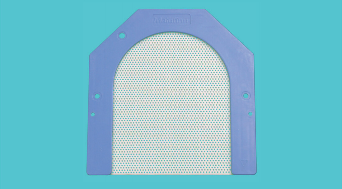 U Frame Thermoplastic Head Masks Blue Color For Radiotherapy Immobilization
