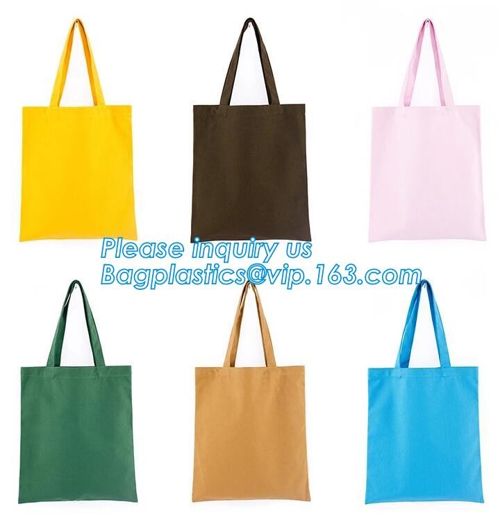 Reusable 100% Cotton Canvas Bag Canvas Tote Bags Convenient Environmentally Grocery Shopping Bags,zipper canvas bag cott