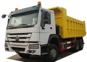 Buy cheap 500L Double Axle Tipper Truck 420hp Howo 380 Dump Air Suspension product