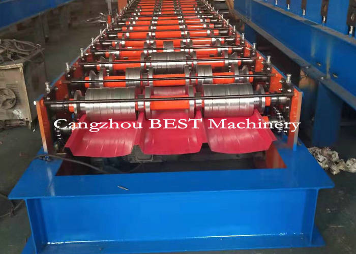 Steel Profile Double Layer Roll Forming Machine Roofing Tiles IBR Corrugated Sheets Making
