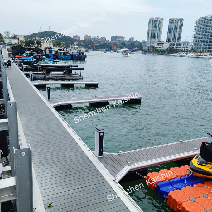 Strong Loading Aluminum Floating Pontoon Marine Grade customized Dock