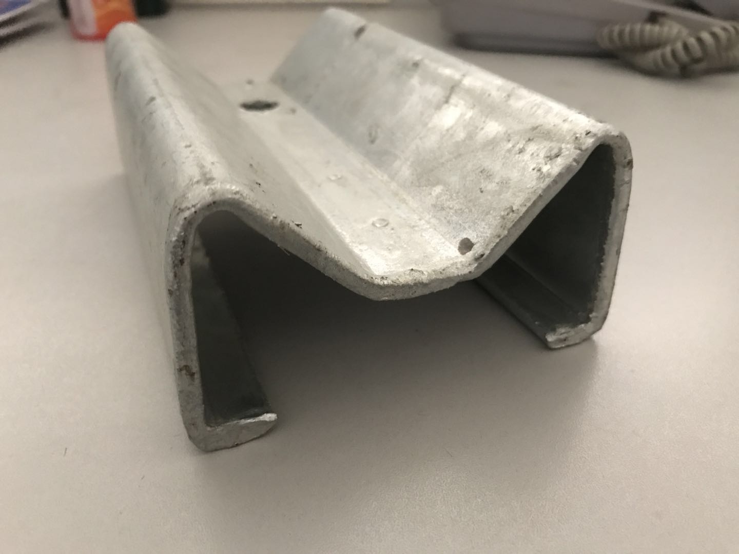 Roadway Safety Hot Dippe Galvanized Sigma Post Manufactured In For Highway Guardrail