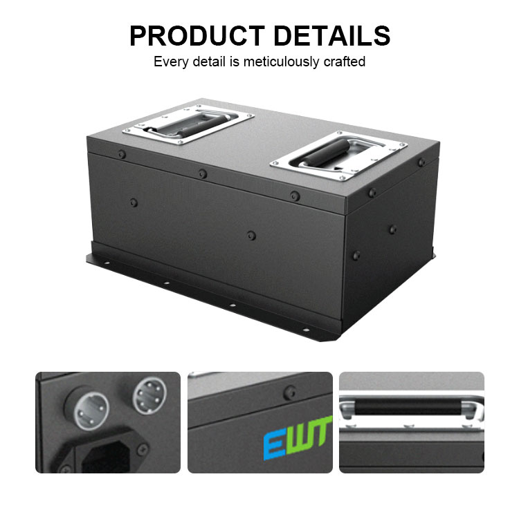 25.6V 25.6Ah Lithium Ion Phosphate Battery Pack 48V 20Ah Lithium Ion Battery