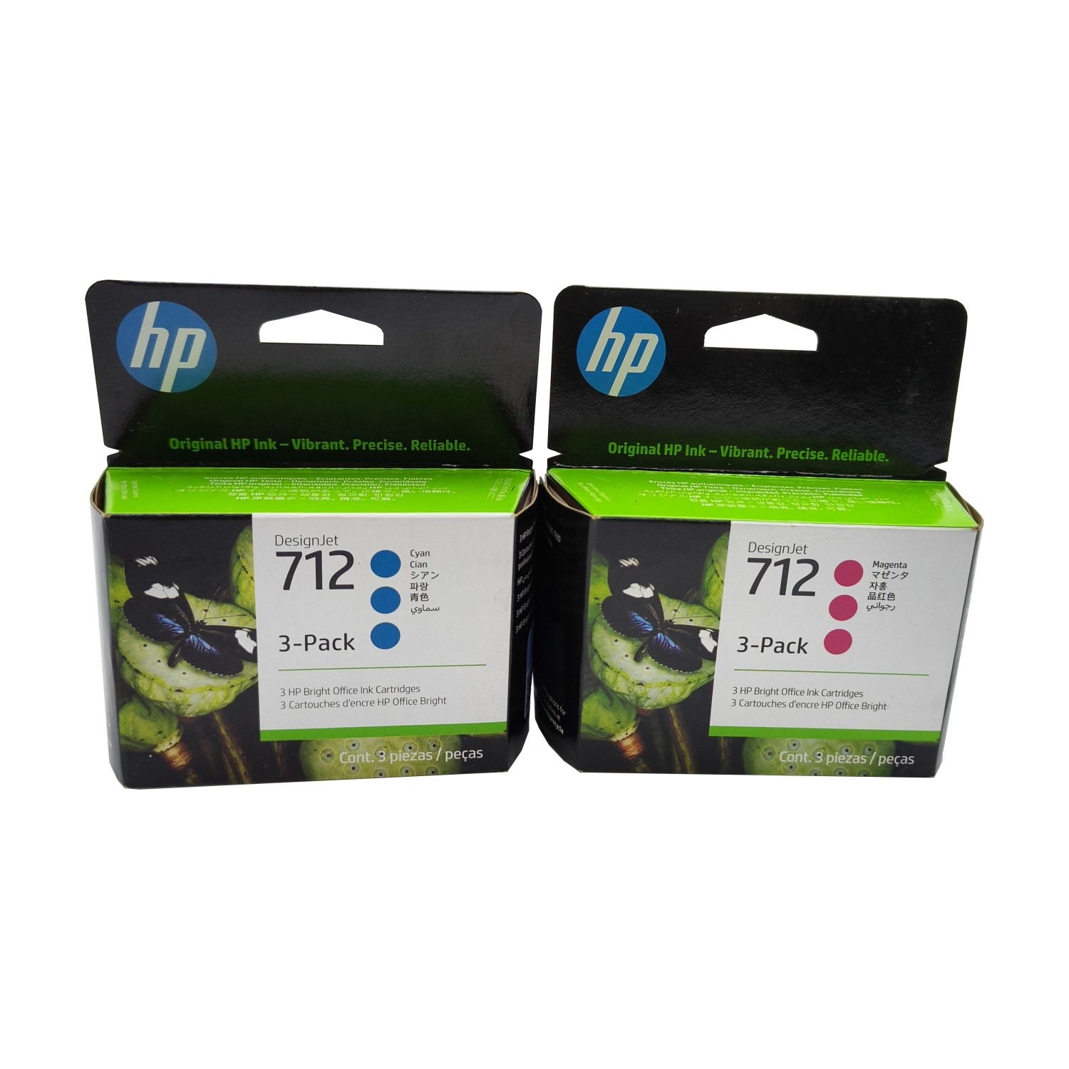 New Ink Cartridge 712 For DesignJet T650 T630 T230 T210 3ED29A 3ED77A 3ED79A 3ED78A