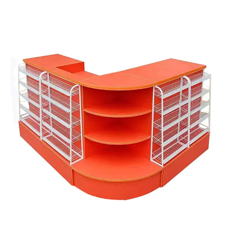 New customized Innovative Product Best Selling Checkout Counter For Grocery Store Supermarket Equipment
