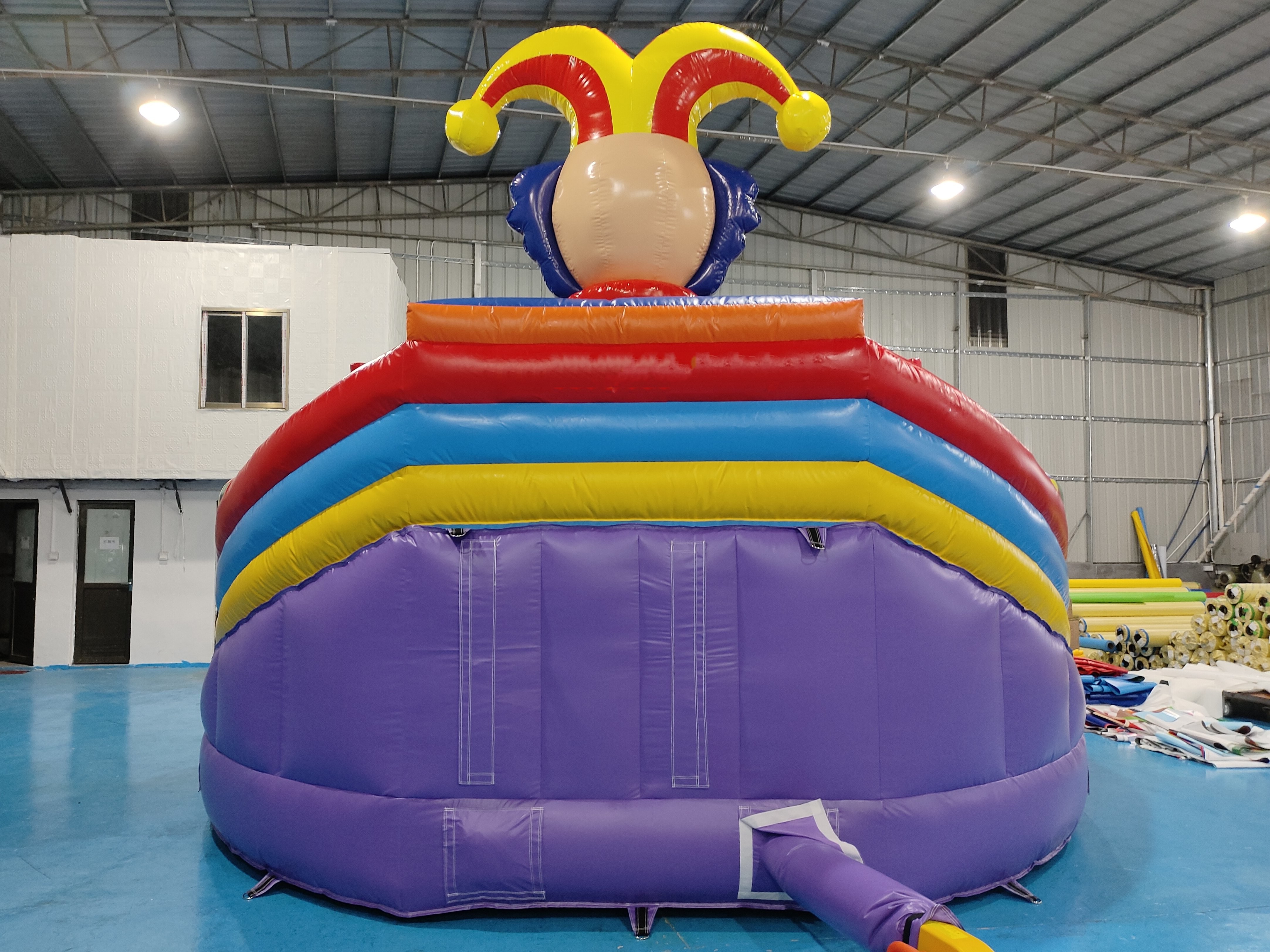 Inflatable Castle Inflatable Bounce House With Slides Clown Circus Inflatable Combo For Party For Kids