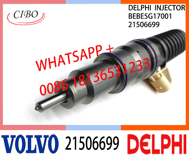 21506699 BEBE5G17001 22340648 Fuel engine Diesel Injector 21506699 BEBE5G17001 22340648 E3.4 for VOL MD16 P3622